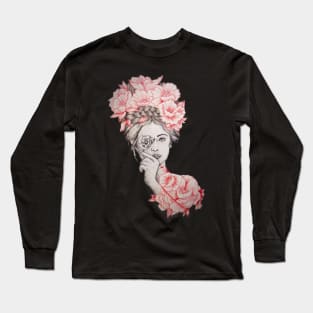 Roses and women Long Sleeve T-Shirt